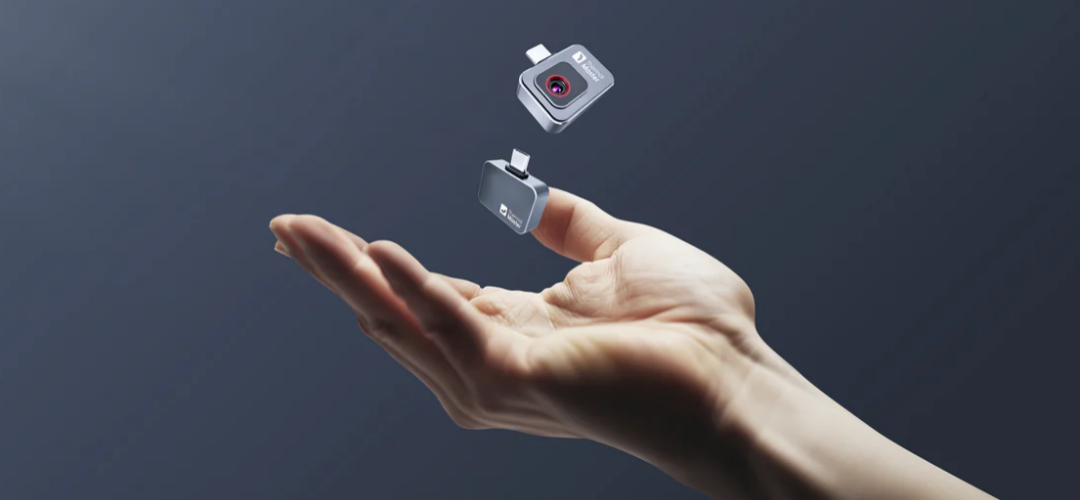 Toss the Android thermal imager into the air