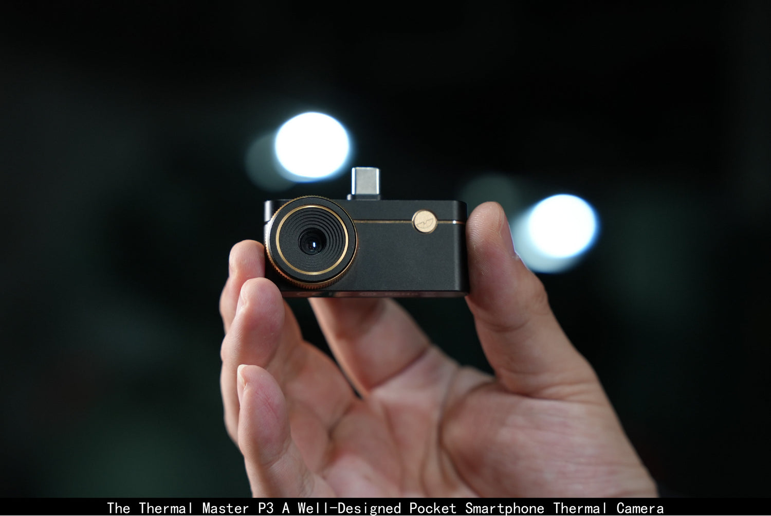 Thermal Master P3 smartphone thermal camera with compact design for portable infrared temperature inspection