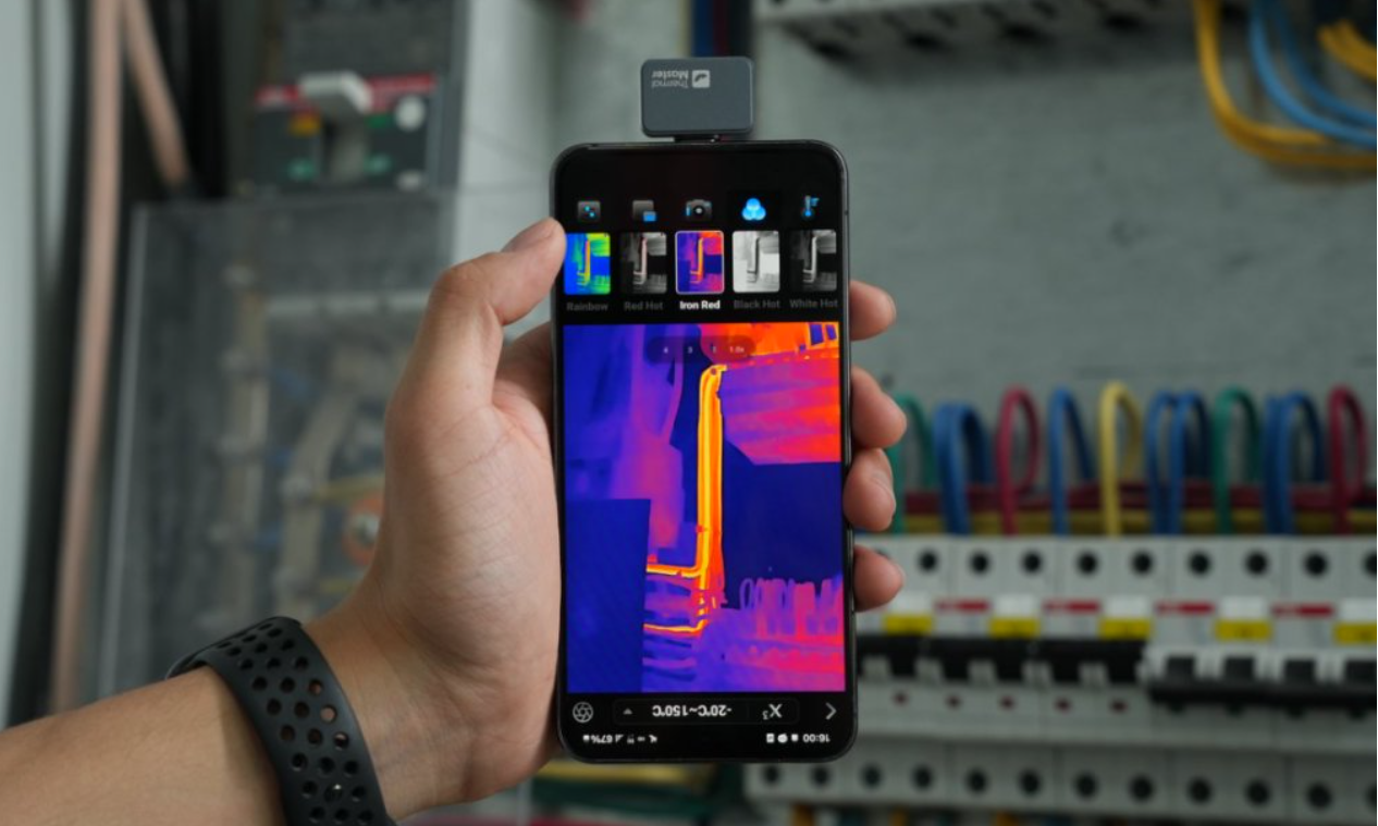 Green mode mobile thermal imager