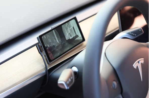 Using an Infrared Night Vision Camera inside a car