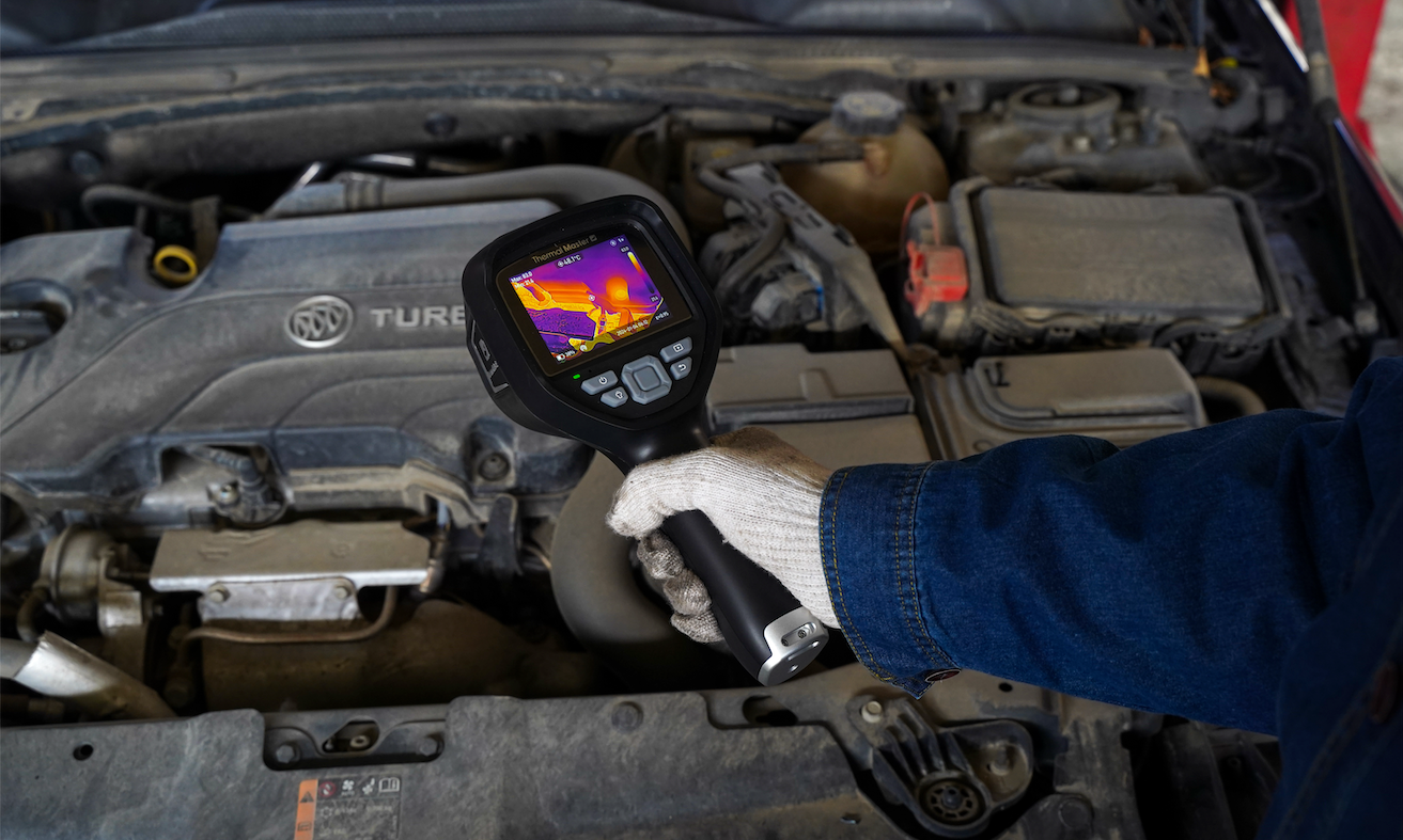 How Does a Thermal Camera Help with Car Engine Repair?
