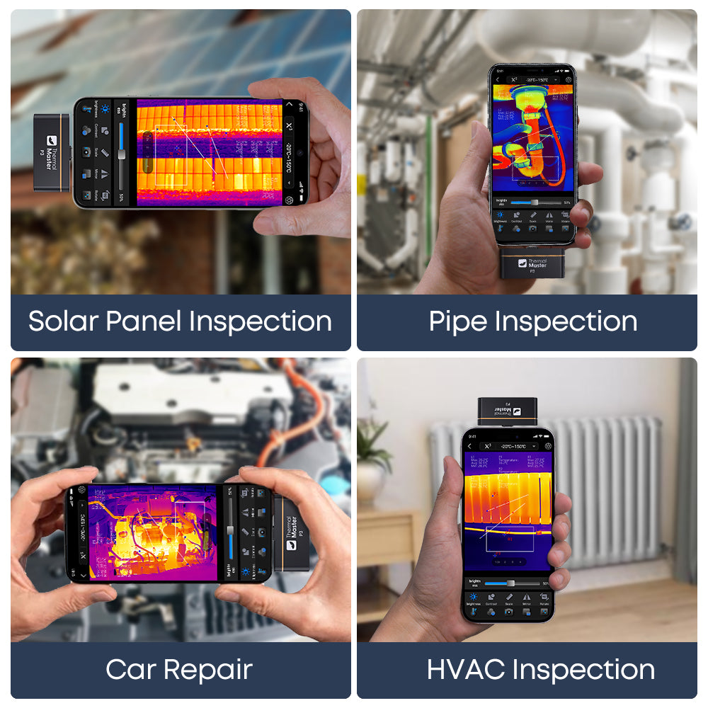 Thermal Master P3, PCB Thermal Camera