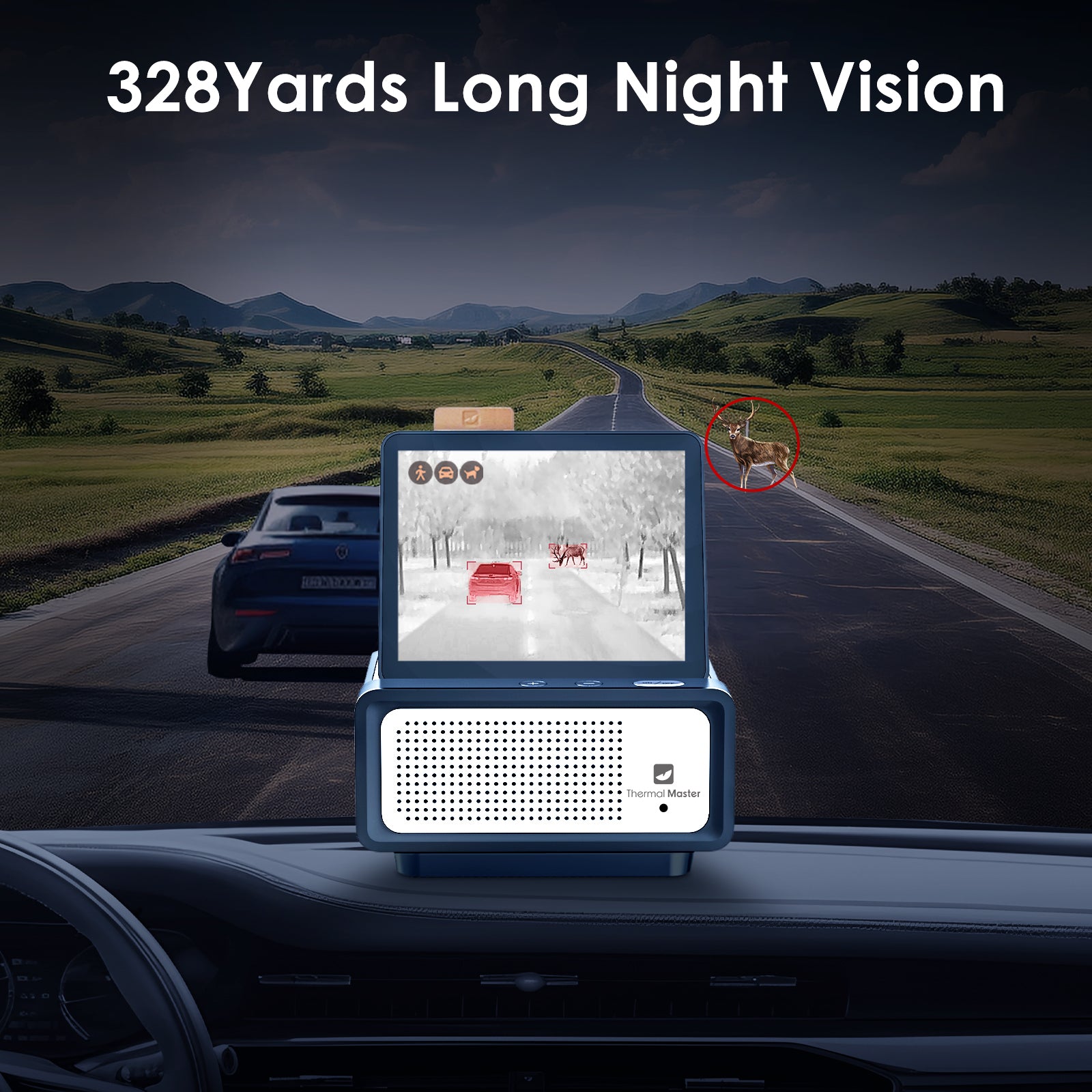 サーマルマスター NV300、328ヤード夜間衝突防止