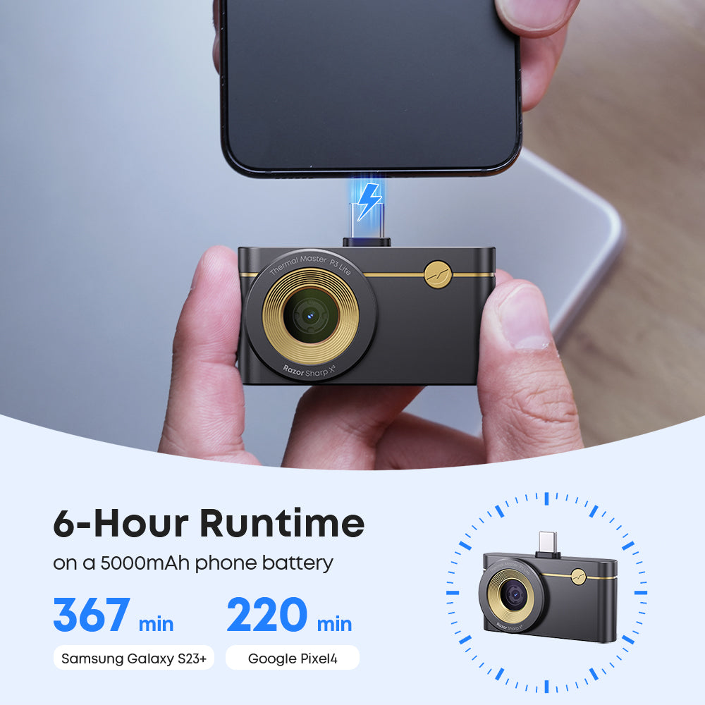 P3 Lite Thermal Camera for iPhone & Android | Beyond Clear