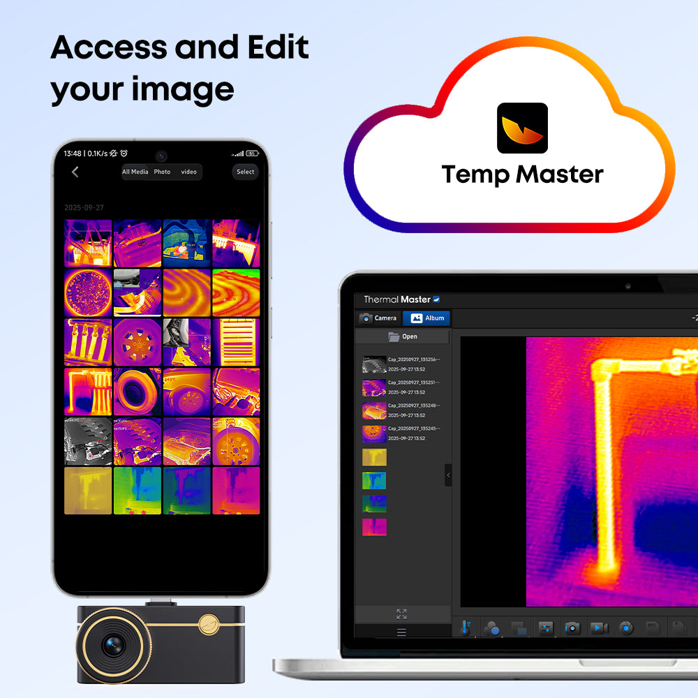 Thermal Master P3, PCB Thermal Camera