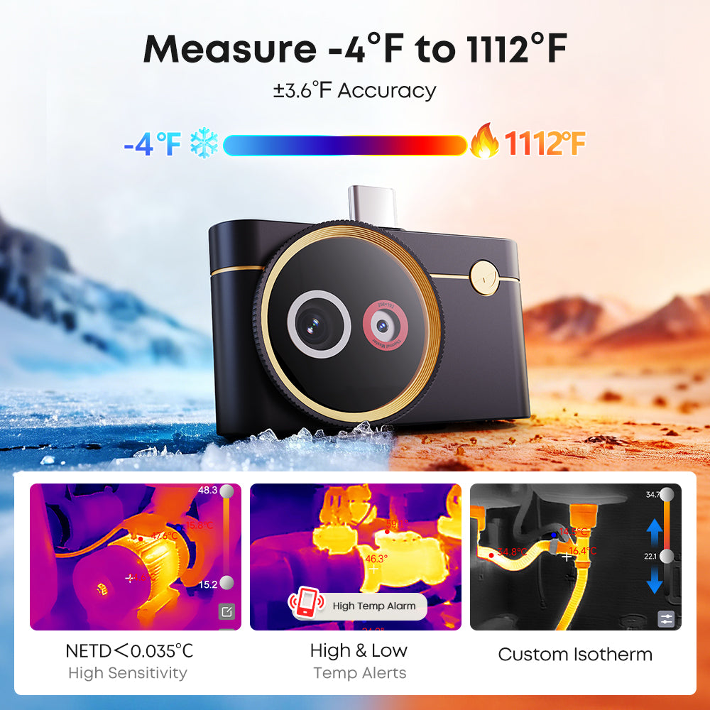 P4, AI Dual-Lens Thermal Camera