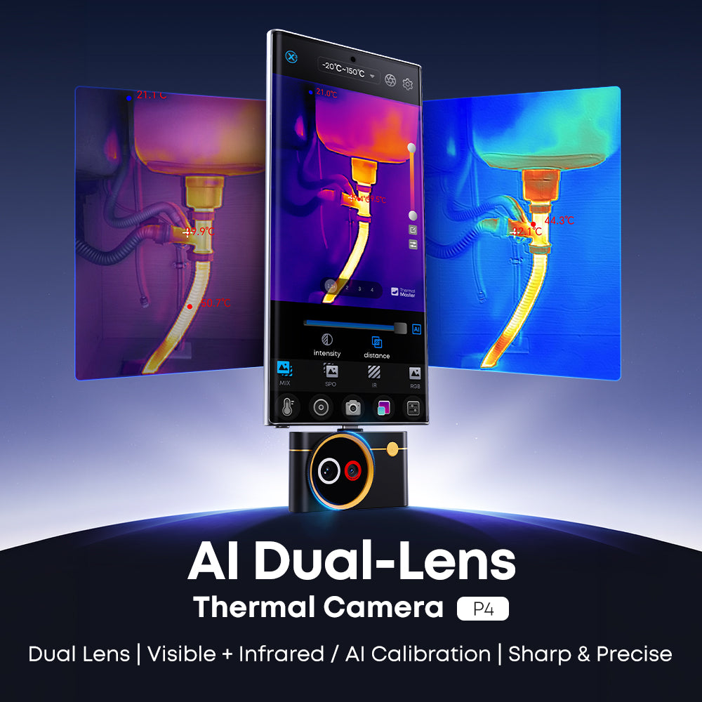 P4, AI Dual-Lens Thermal Camera