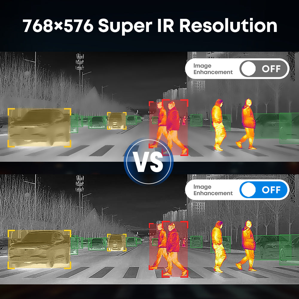 Thermal Master NV500, Detect Life, 546 Yards Anti-Collision