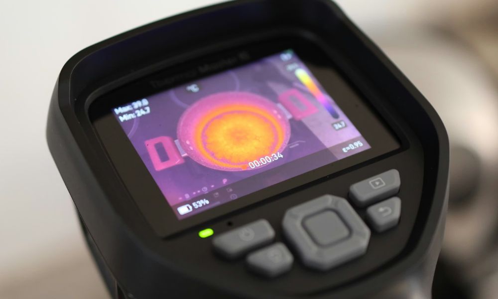 The thermal imager is currently being tested.