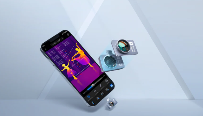 Mobile phone thermal imager