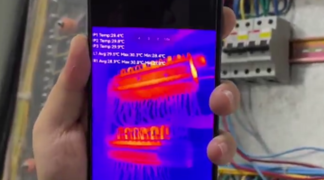 Mobile Thermal Imager Inspection of Electrical Switches