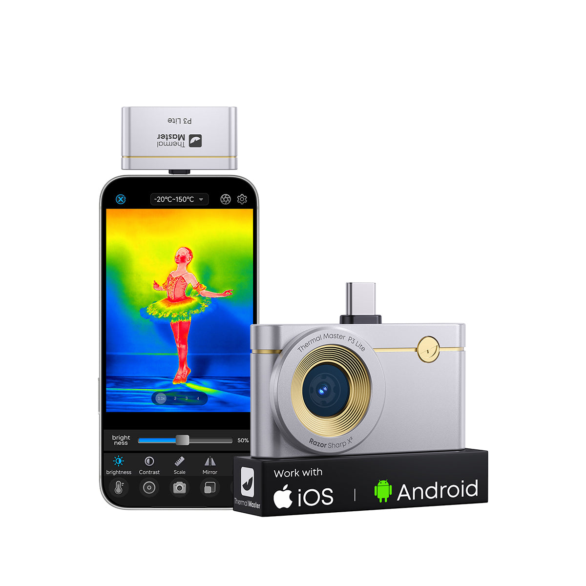 P3 Lite Thermal Camera for iPhone & Android | Beyond Clear