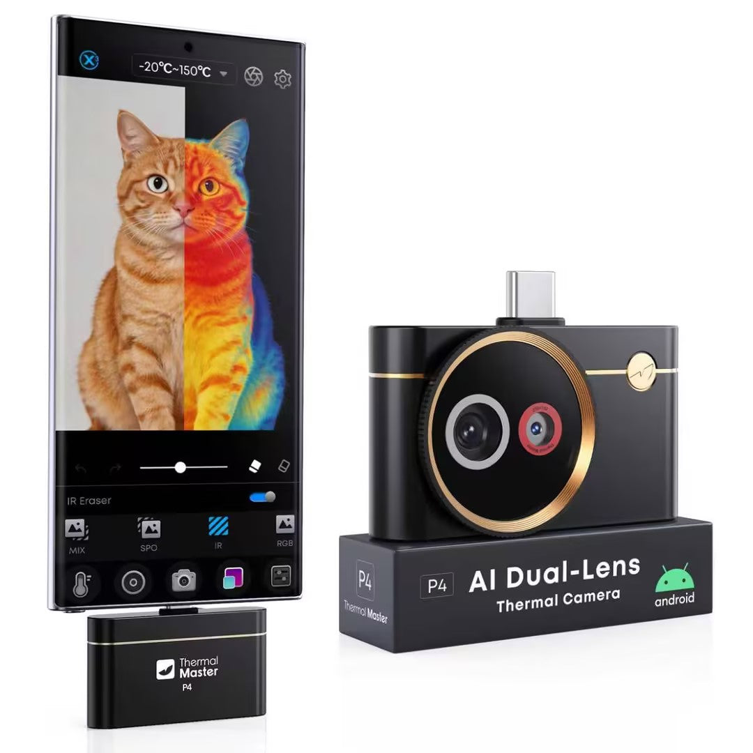 P4, AI Dual-Lens Thermal Camera