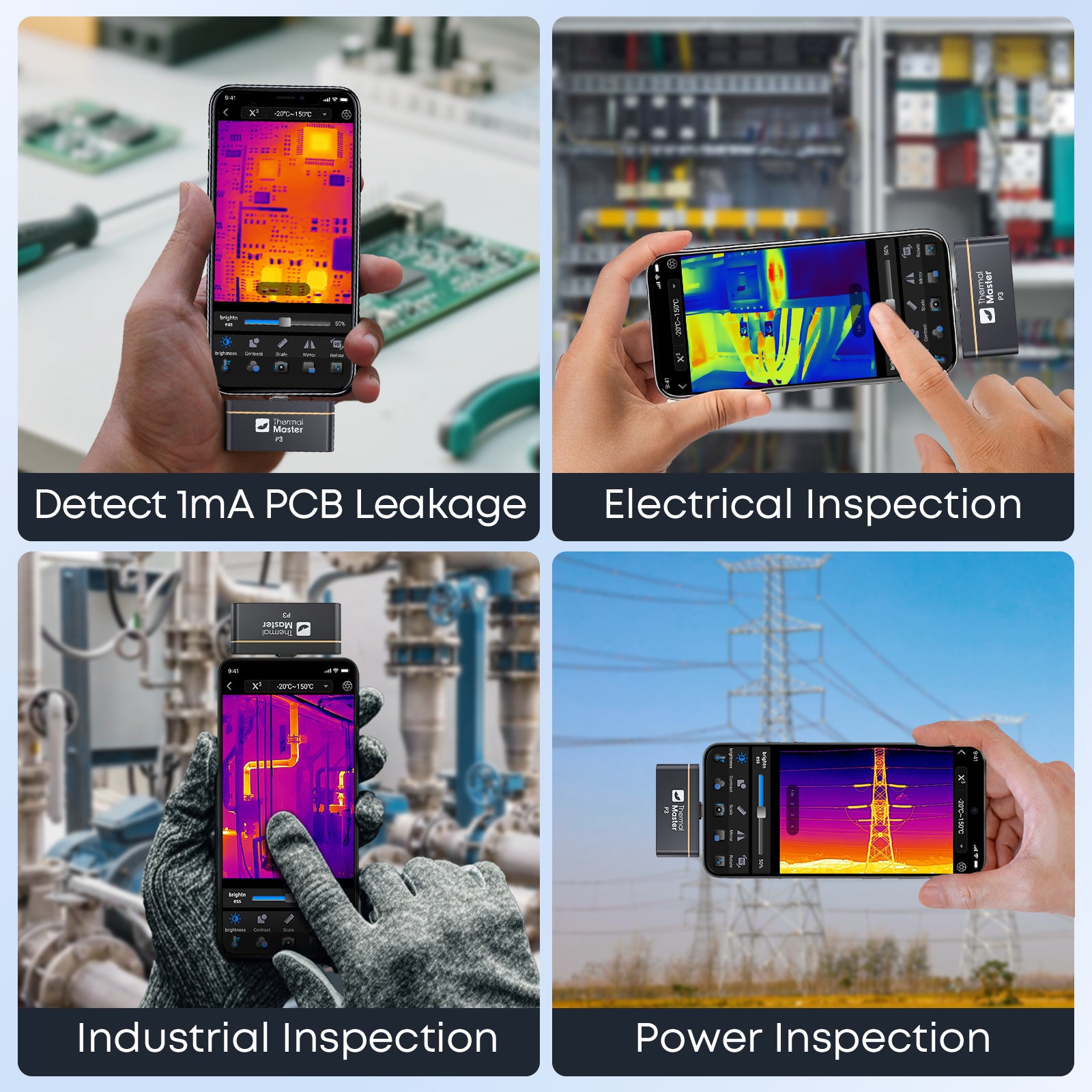 P3 Thermal Camera for iPhone and android