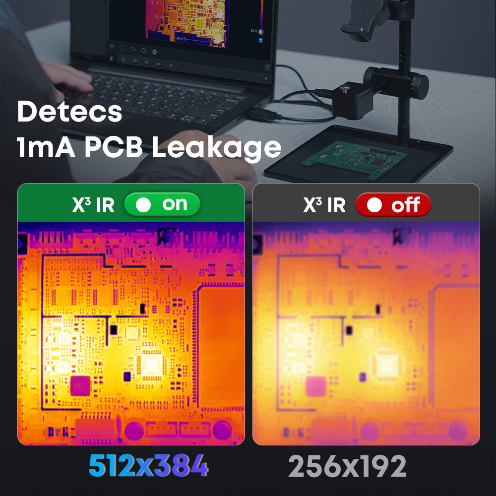 Thermal Master P3, PCB Thermal Camera