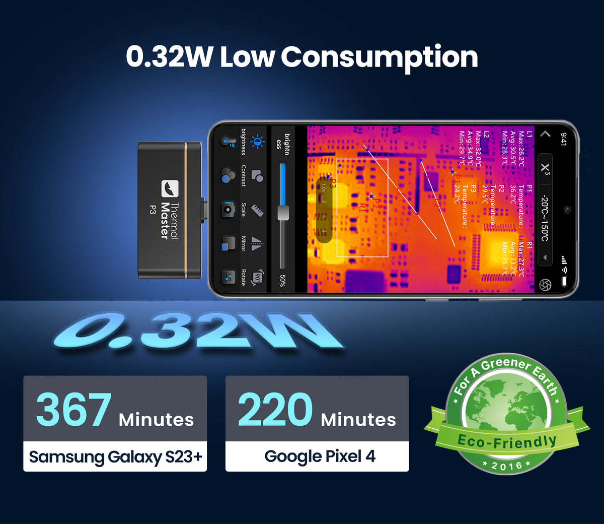 P3 Thermal Camera for iPhone and android