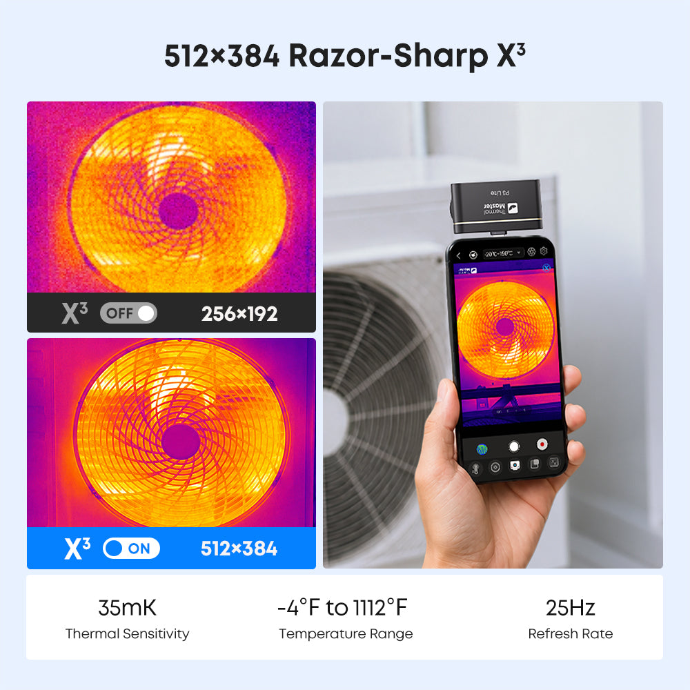 P3 Lite Thermal Camera for iPhone & Android | Beyond Clear