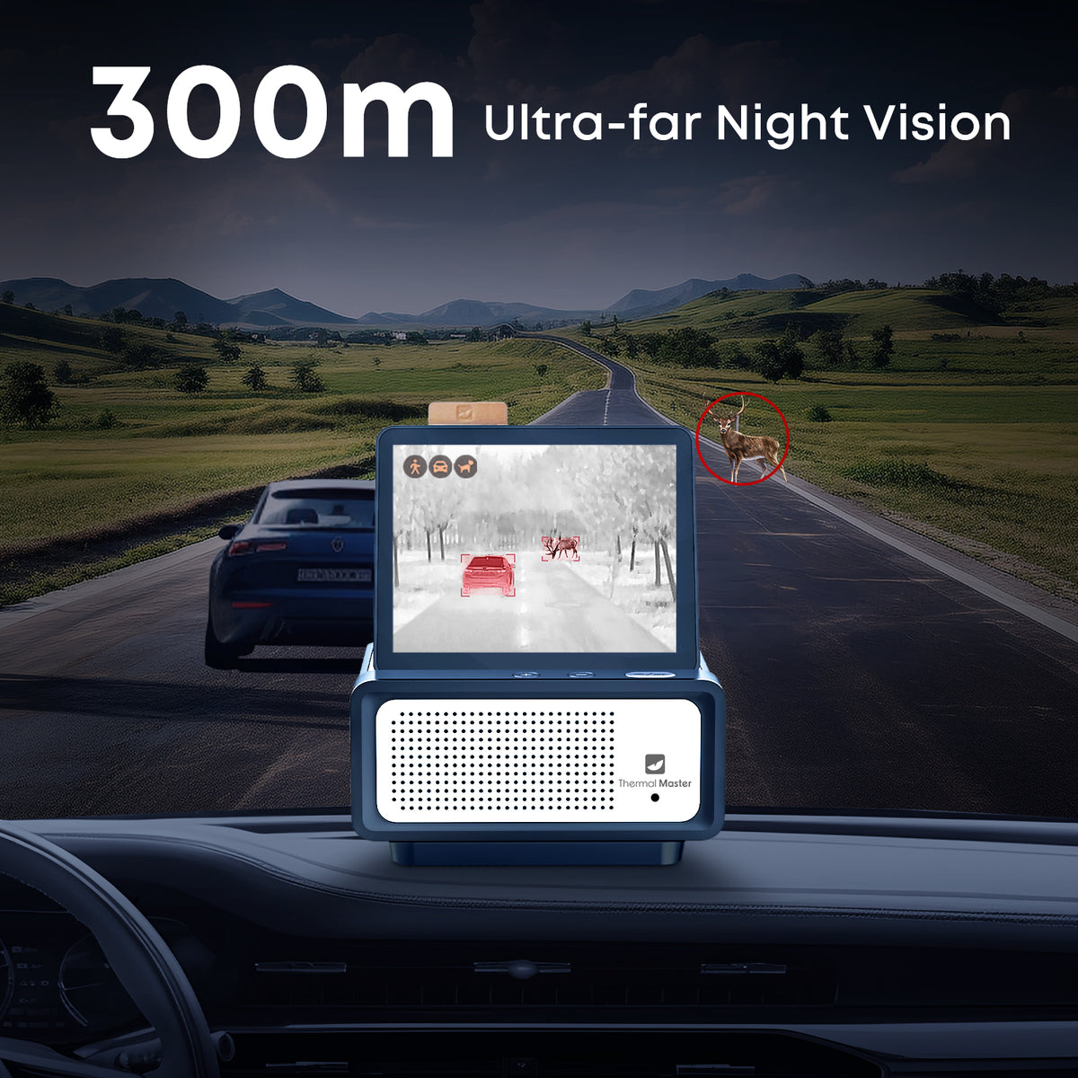 Vision Master Camera Night Vision Camera For Car | Thermal Master NV300 Max