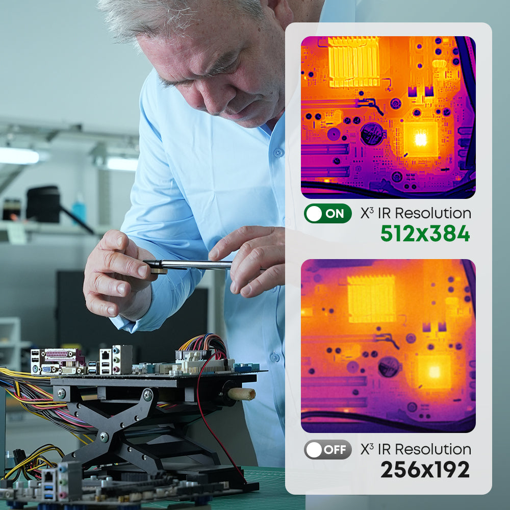 Thermal Master P3, PCB Thermal Camera