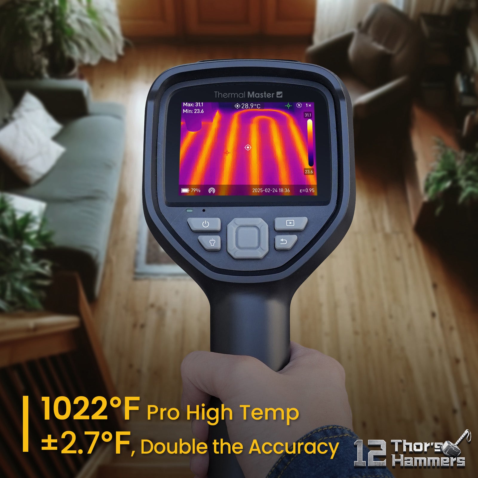 Thermal Master Thor's 12 Hammers, Expert Thermal Camera