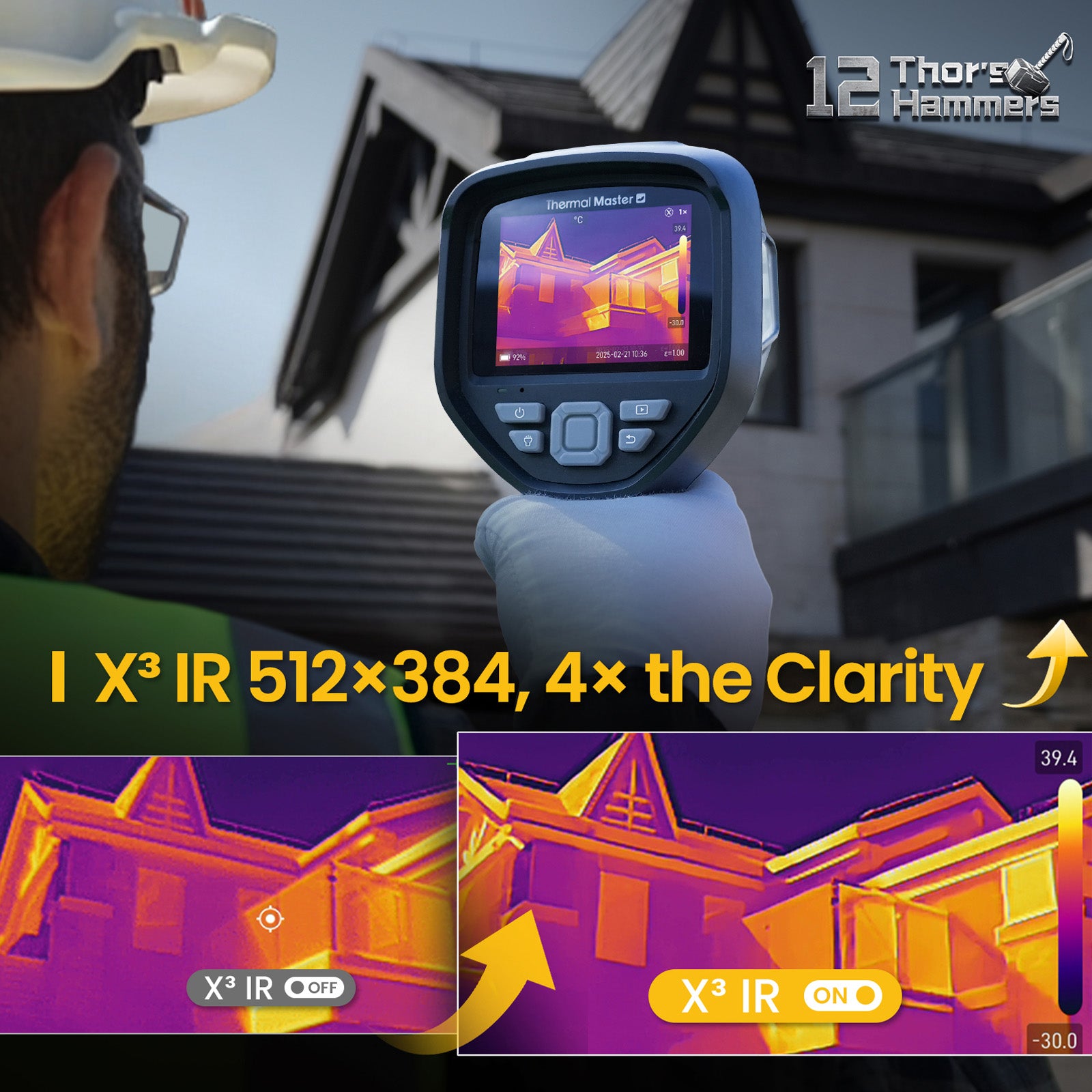 Thermal Master Thor's 12 Hammers, Expert Thermal Camera
