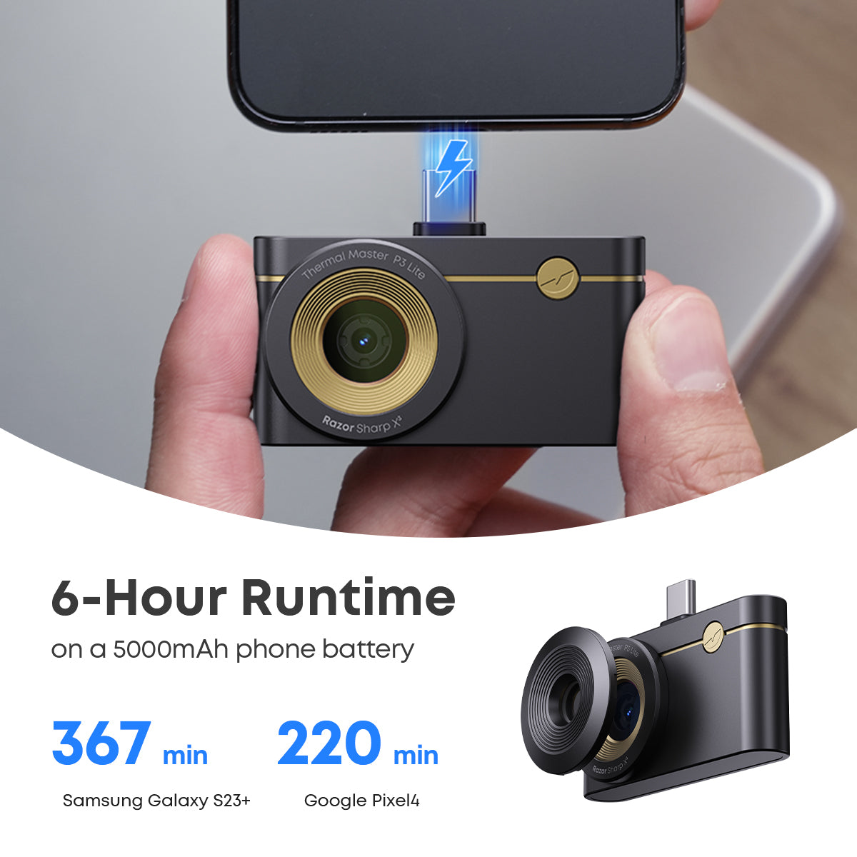 P3 Lite Thermal Camera for iPhone & Android | Beyond Clear
