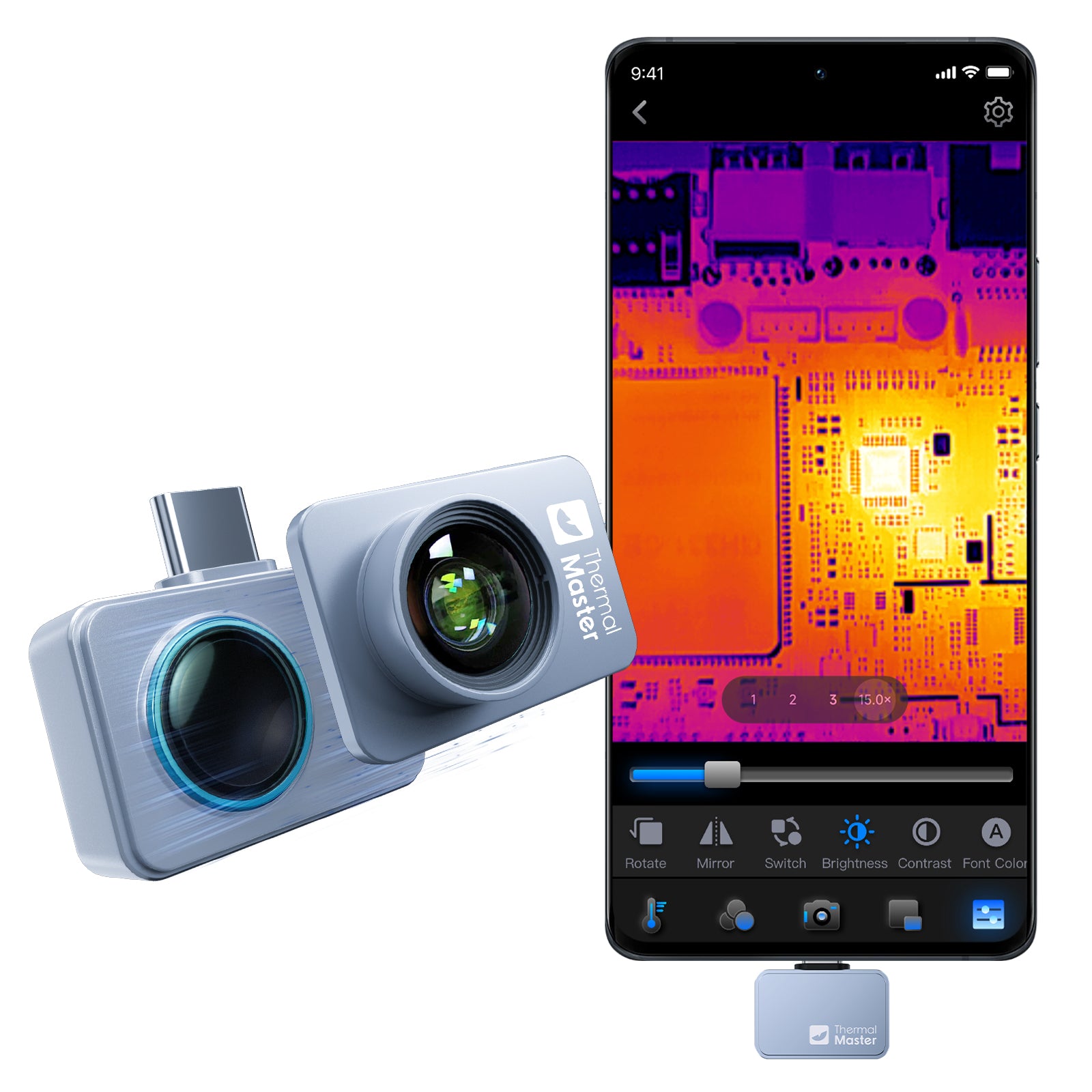 Thermal Master P2 pro, World's  Smallest Thermal Camera